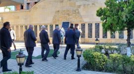 Представители Федерации фехтования инвалидов-колясочников почтили память шехидов в Загатале (ФОТО)