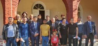 Представители Федерации фехтования инвалидов-колясочников почтили память шехидов в Загатале (ФОТО)