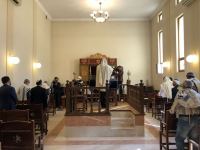 В синагоге европейских евреев в Баку почтили память шехидов Отечественной войны (ФОТО)