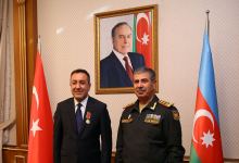 Azerbaijan, Turkey discuss prospects for development of military co-op (PHOTO)