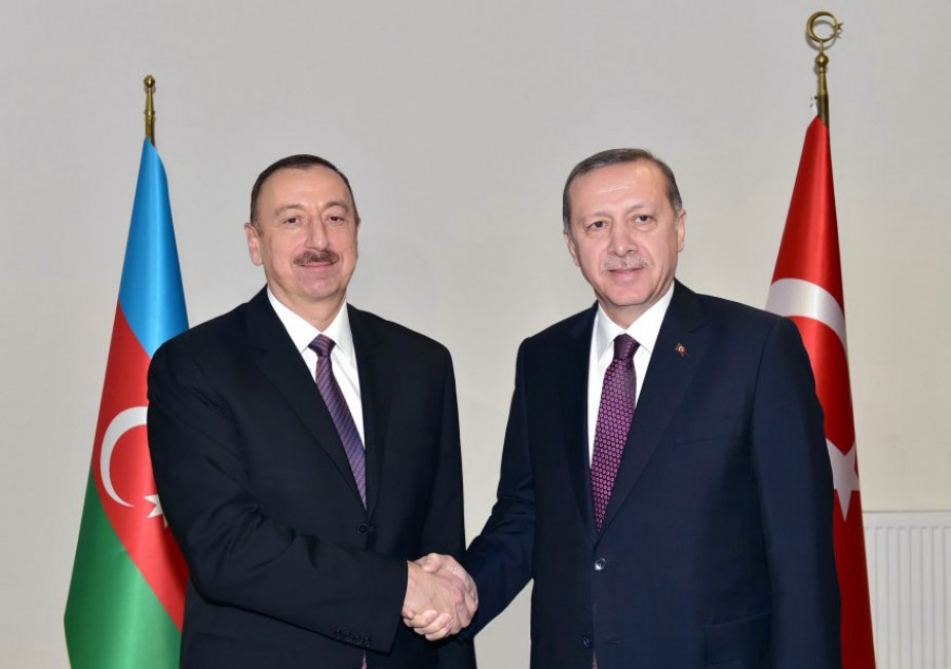 Turkish president calls Azerbaijani president on occasion of Remembrance Day