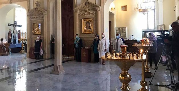 В Кафедральном соборе Святых Жен-Мироносиц в Баку почтили память шехидов Отечественной войны