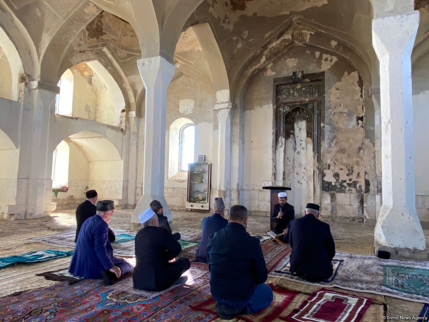 В Джума-мечети в Агдаме прошла церемония в память о шехидах (ФОТО/ВИДЕО)