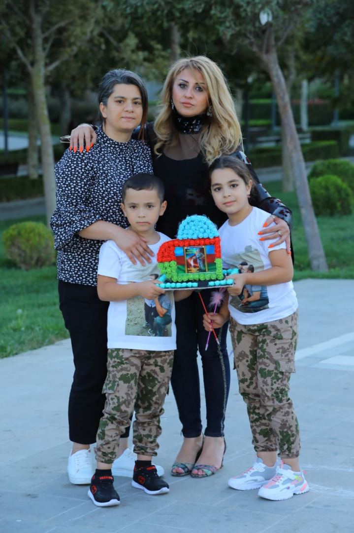 Сестры шехидов Полада Гашимова и Урфана Велизаде вместе с гази Карабахской войны приняли участие в проекте для детей (ФОТО)