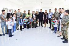 Сестры шехидов Полада Гашимова и Урфана Велизаде вместе с гази Карабахской войны приняли участие в проекте для детей (ФОТО)