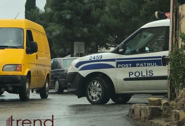Детали с места убийства, совершенного сотрудником полиции в Баку (ФОТО)