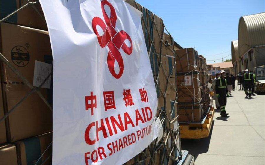 China donates emergency supplies to Afghanistan