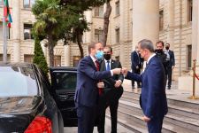 Началась встреча глав МИД Азербайджана и Чехии в расширенном составе (ФОТО)