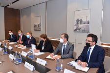 Началась встреча глав МИД Азербайджана и Чехии в расширенном составе (ФОТО)