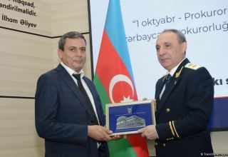 Azerbaijan's Prosecutor General Office awards Trend News Agency (PHOTO)
