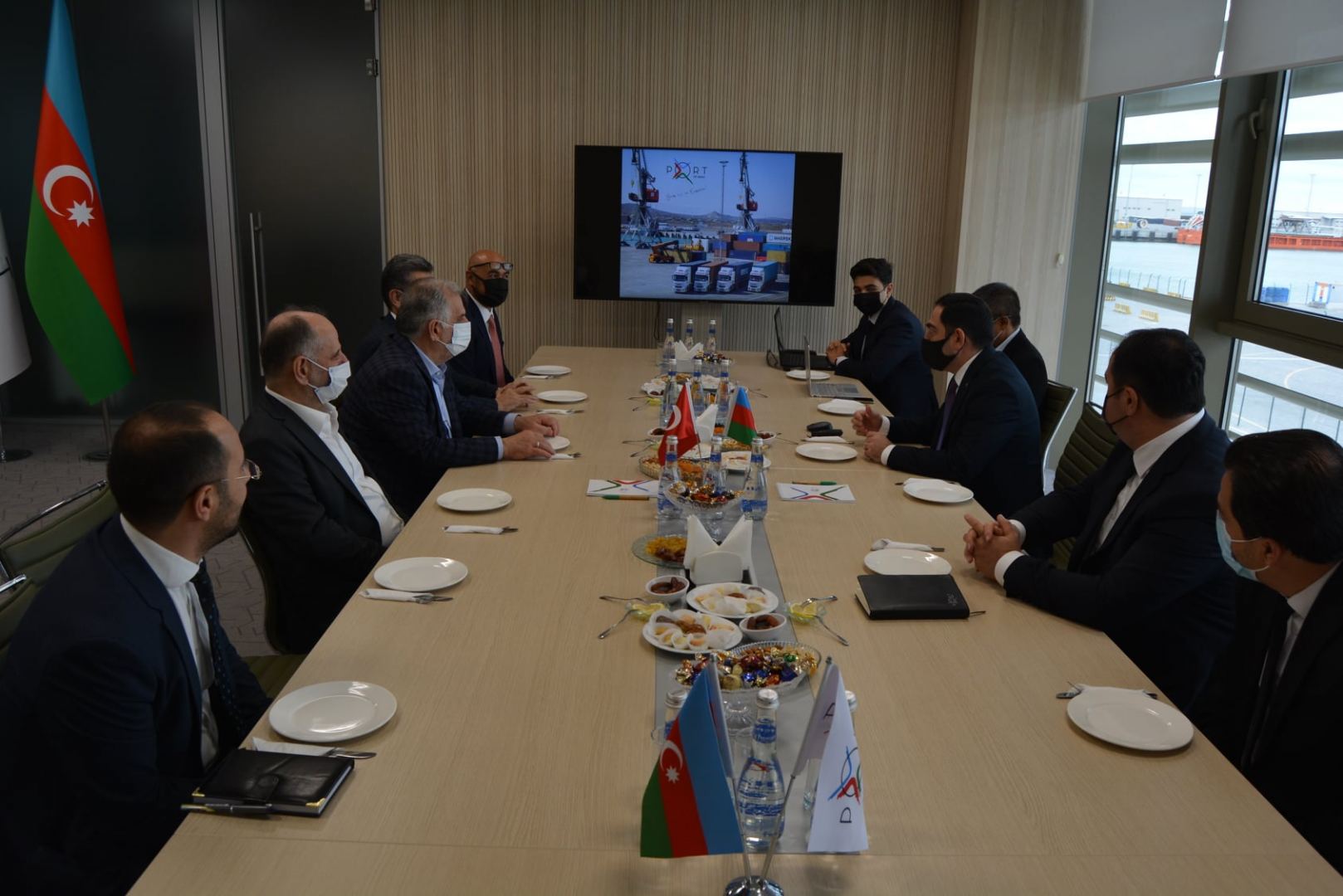 Turkish Albayrak Holding looks to establish cooperation with Port of Baku (PHOTO)