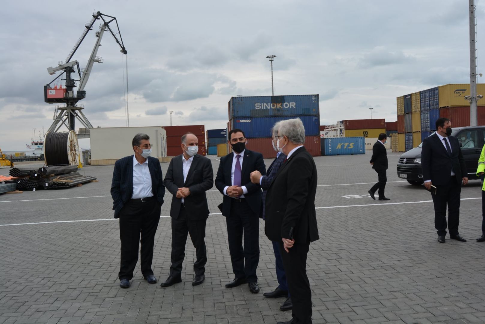 Turkish Albayrak Holding looks to establish cooperation with Port of Baku (PHOTO)