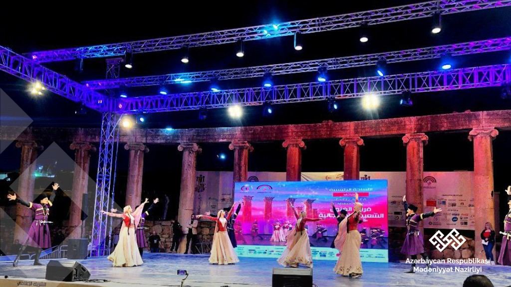 Азербайджанские танцы представлены в Иордании (ФОТО)