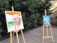 В Баку отметили 152-летие со дня рождения Махатмы Ганди (ФОТО)