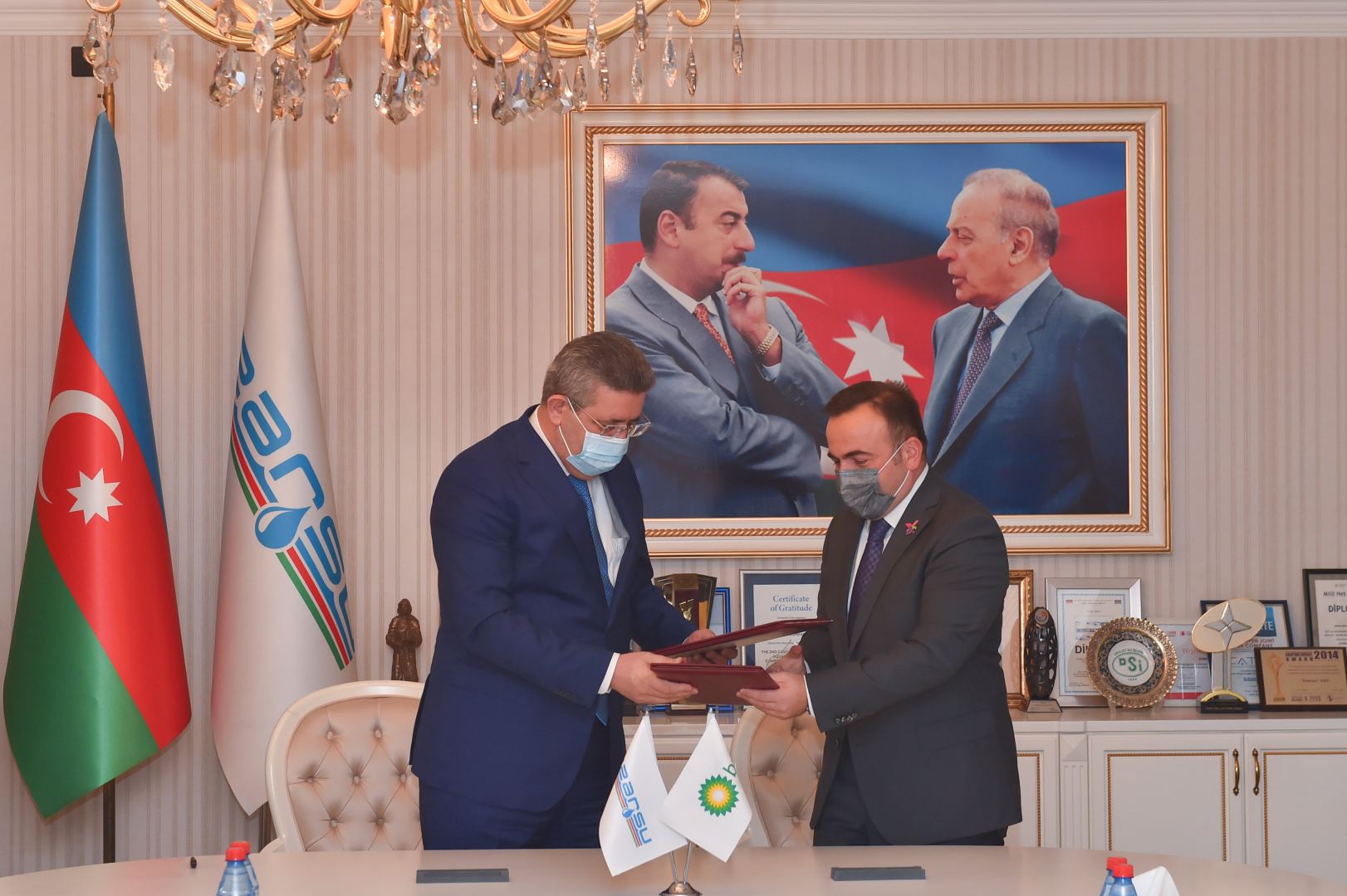 ОАО Azersu и BP подписали меморандум о взаимопонимании (ФОТО)