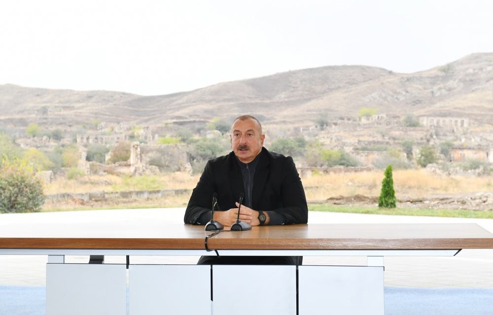 President Ilham Aliyev visits Jabrayil district (PHOTO)