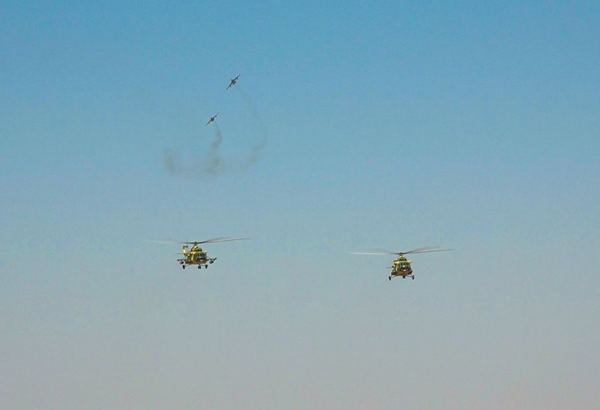 Practical activity being held within Azerbaijani-Turkish military exercises in Nakhchivan (PHOTO/VIDEO)