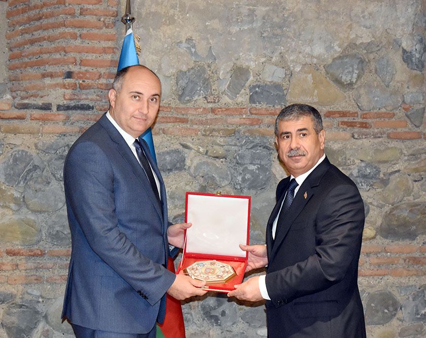 Defense ministries of Azerbaijan, Georgia sign plan of bilateral co-op (PHOTO)