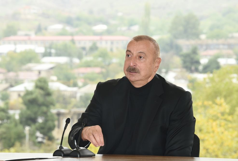 Президент Ильхам Алиев: Генеральный план Гадрута будет представлен в течение ближайшего месяца (ВИДЕО)