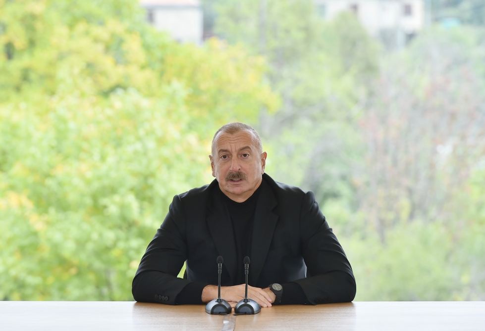 Armenians were resettled to Hadrut from Iran in the 19th century - President Aliyev