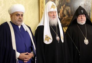 Azerbaijani, Russian, Armenian religious leaders to meet in Moscow