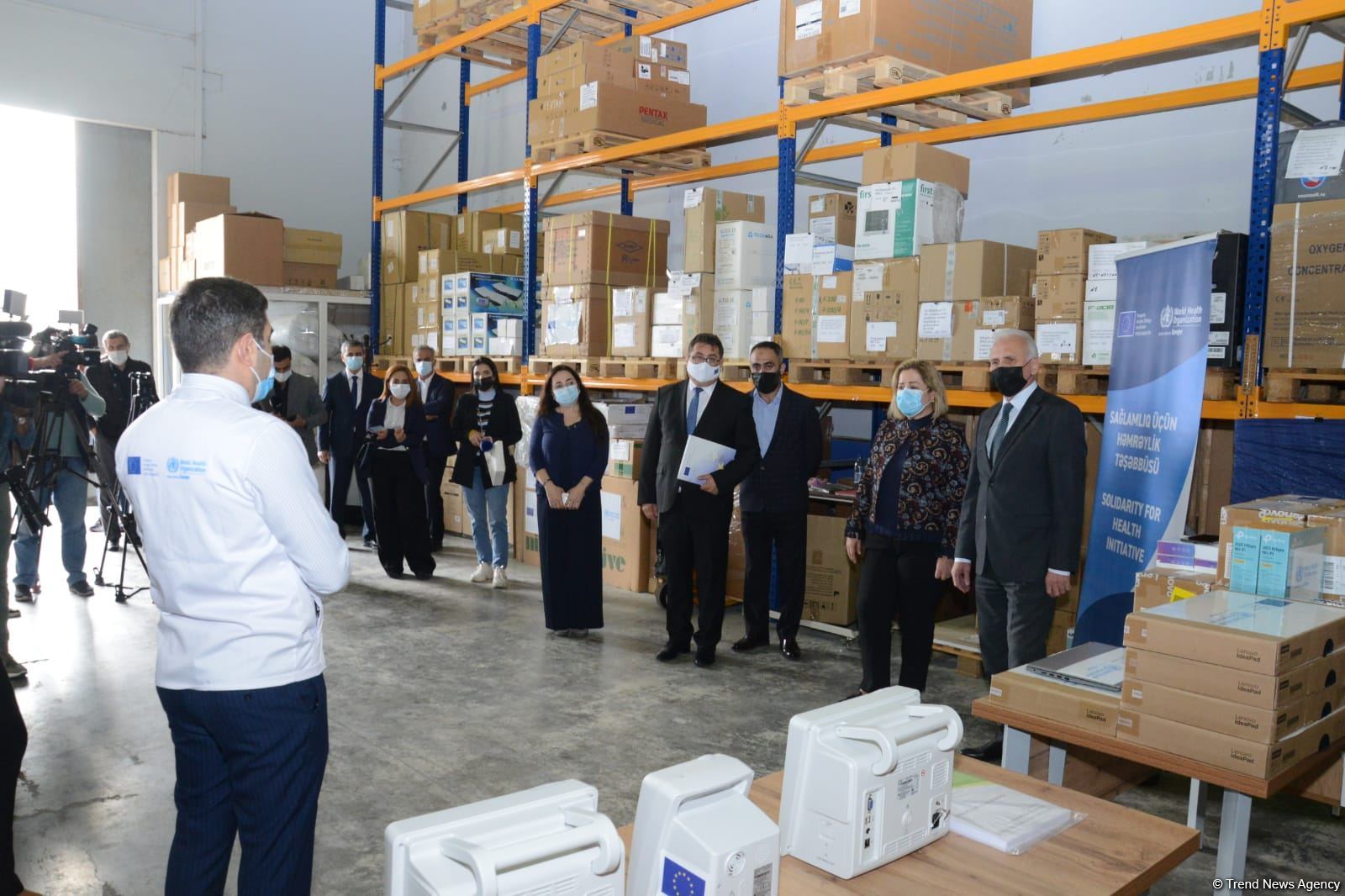EU, WHO donate new aid to Azerbaijan's Health Ministry to fight COVID-19 (PHOTO)
