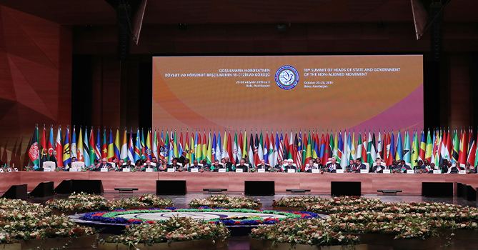 Azerbaijan spreads document following summit dedicated to anniversary of NAM