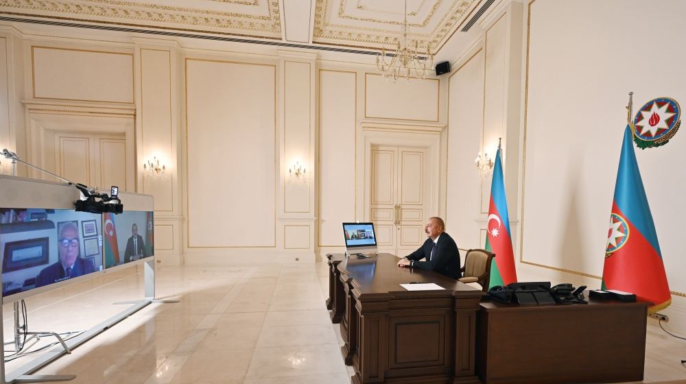 Президент Ильхам Алиев: Наше присутствие в Афганистане ограничивалось участием в проводимых там миротворческих операциях