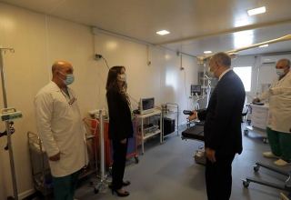 Azerbaijan talks services to be provided in modular hospital in Shusha city (PHOTO)