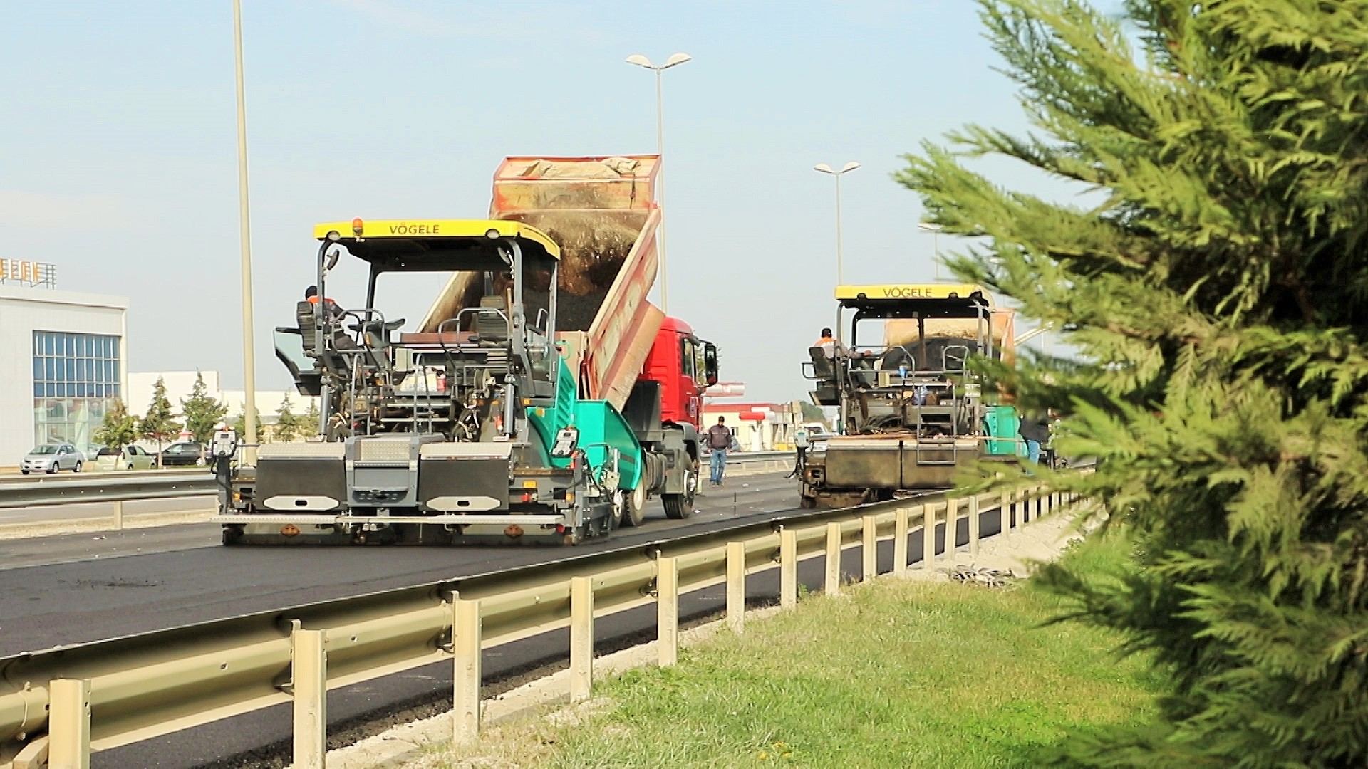 Bakı-Quba yolunun 16-30-cu km-lik hissəsində aparılan təmir işləri yekunlaşır (FOTO) - Gallery Image