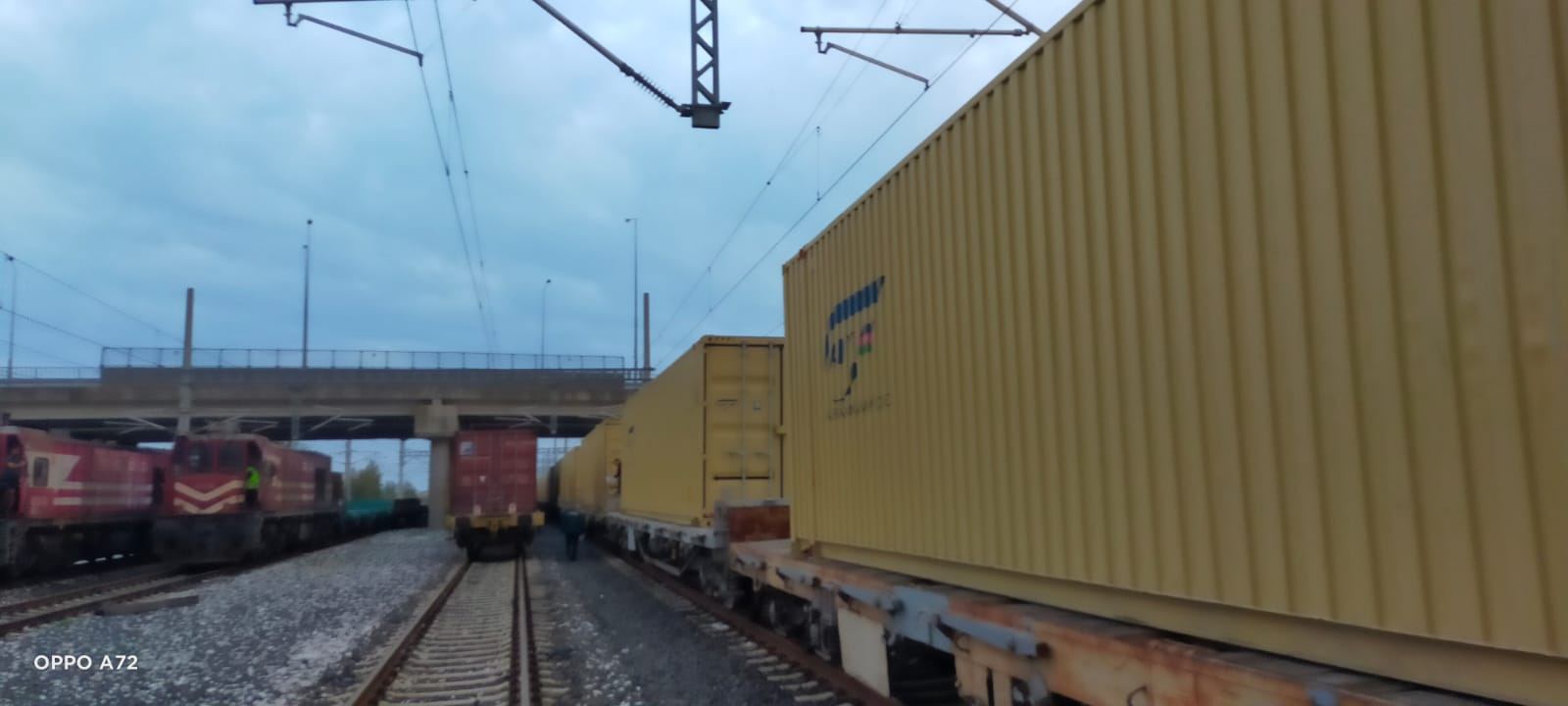 First container train on its way to Azerbaijan's Karabakh (PHOTO/VIDEO)