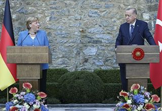 Merkel'in veda ziyareti: Cumhurbaşkanı Erdoğan ile Almanya Başbakanı Merkel'den önemli açıklamalar