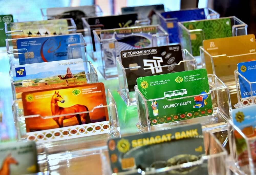 Central Bank of Turkmenistan’s names TOP-3 banks with largest number of issued cards