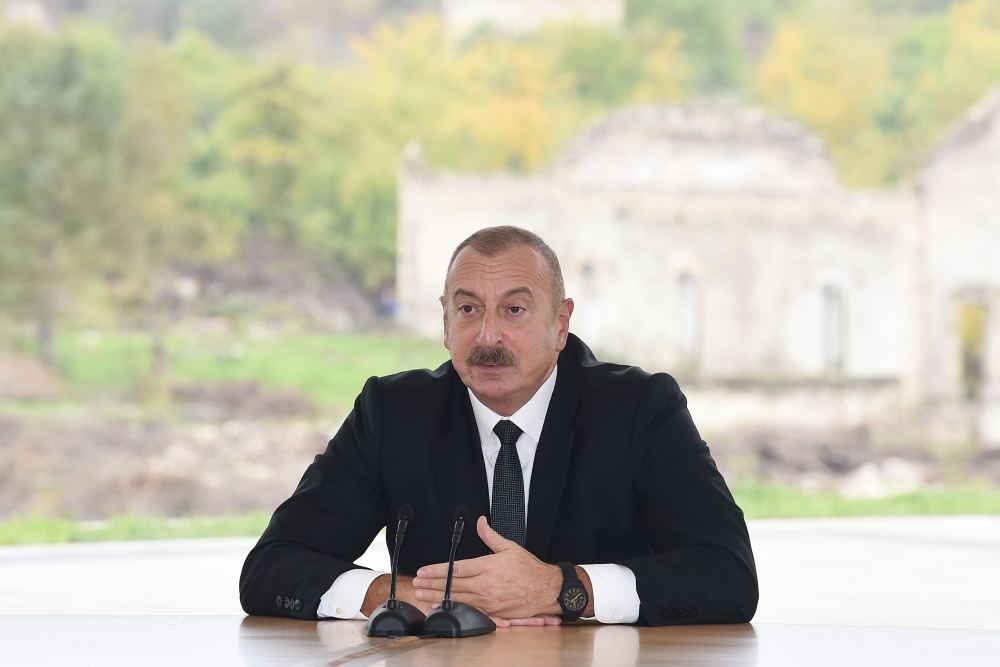 Президент Ильхам Алиев: Когда я сообщил об освобождении Физули, весь мир увидел, что мы до конца выполним свою славную миссию (ПОЛНАЯ РЕЧЬ)