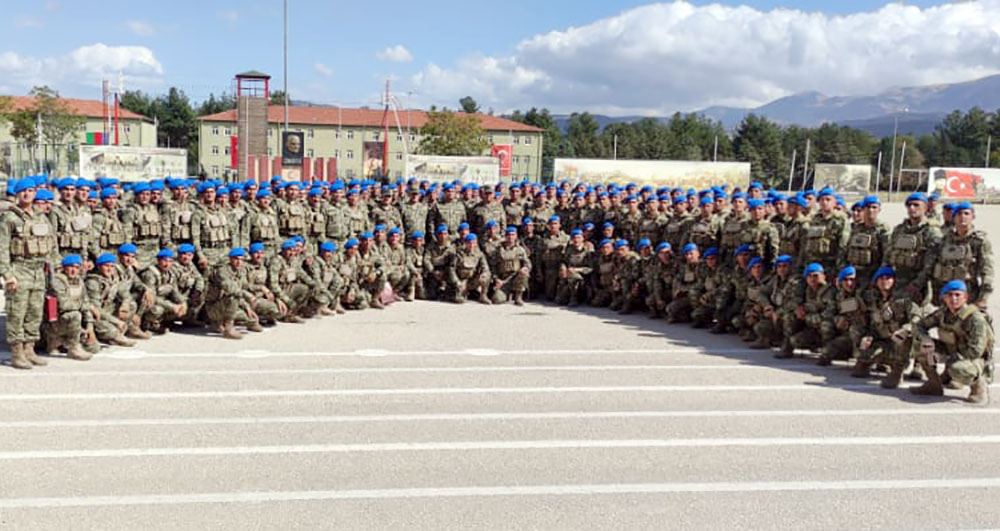 Graduation ceremony of Azerbaijani servicemen participating in courses held in Turkey