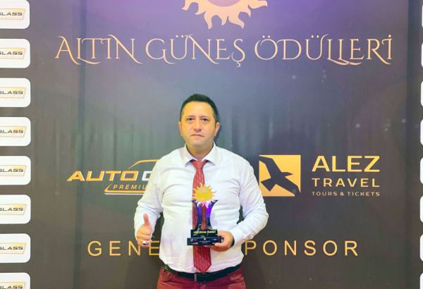 Корреспондент Trend удостоен премии Азербайджана-Турции за активное участие в информационной войне (ФОТО)