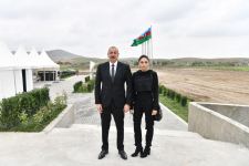 Президент Ильхам Алиев заложил фундамент нового «умного села» в селе Довлетъярлы Физулинского района (ФОТО)