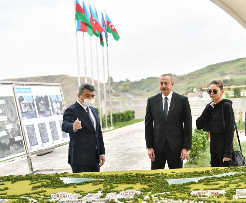 President Ilham Aliyev and First Lady Mehriban Aliyeva visit Fuzuli district (PHOTO/VIDEO)