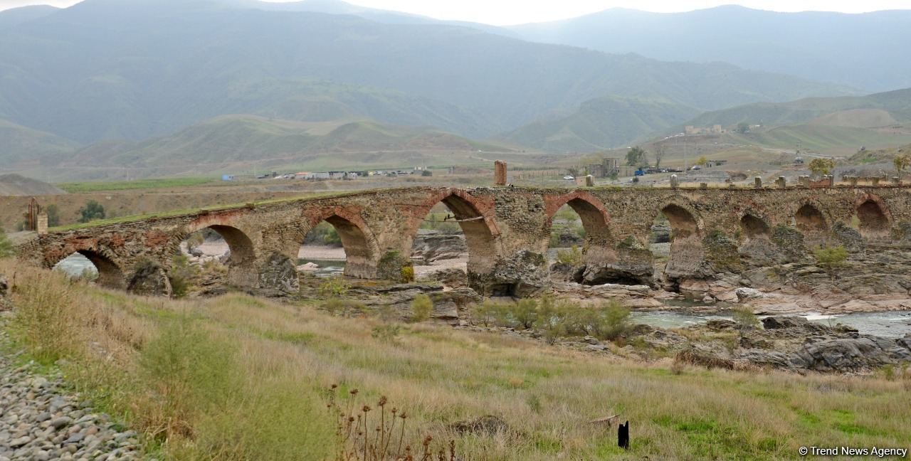 Azerbaijan's Khudafarin bridge in Jabrayil district - finally liberated (PHOTO)