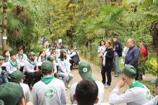 В Гирканском национальном парке организован очередной лагерь эко-скаутов (ФОТО)