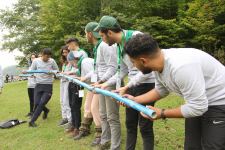 В Гирканском национальном парке организован очередной лагерь эко-скаутов (ФОТО)