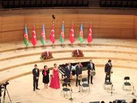 Великолепная четверка азербайджанцев выступила в концертном зале Президентского симфонического оркестра в Анкаре (ВИДЕО,ФОТО)