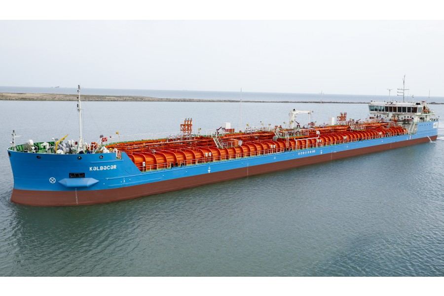 Azerbaijan’s 'Kalbajar' tanker leaves for first voyage