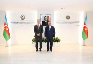 Azerbaijani State Security Service's chief meets with VP of ICRC