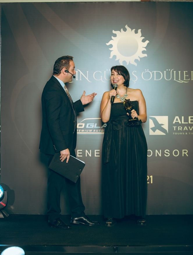 Азербайджанские звезды удостоены премии "Золотое Солнце" (ФОТО)