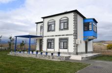 Azerbaijani president, first lady view works done under “smart village” project in Aghali village in Zangilan district (PHOTO)