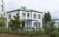 Azerbaijani president, first lady view works done under “smart village” project in Aghali village in Zangilan district (PHOTO)