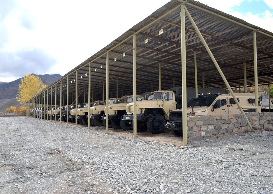 Azerbaijan's military units in Kalbajar, Lachin undergo inspection amid coming winter (PHOTO/VIDEO)