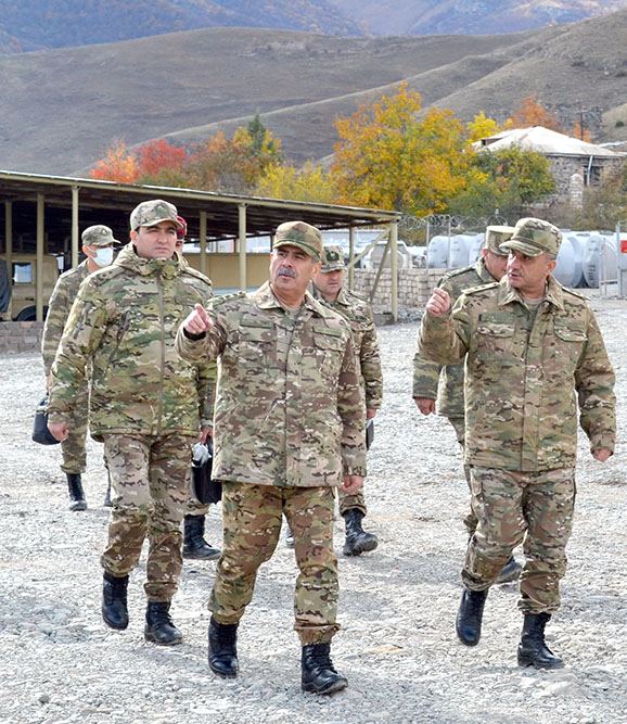 Azerbaijan's military units in Kalbajar, Lachin undergo inspection amid coming winter (PHOTO/VIDEO)