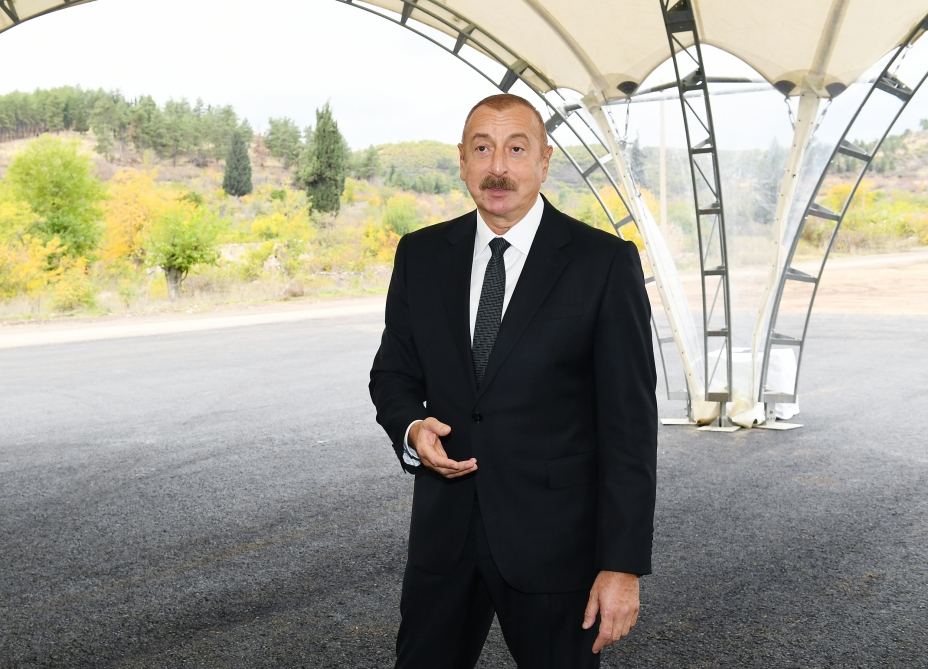 Our people did not bow down during occupation, did not forget about their native lands - Azerbaijani president